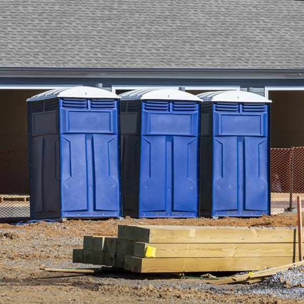 can i customize the exterior of the portable toilets with my event logo or branding in March ARB CA